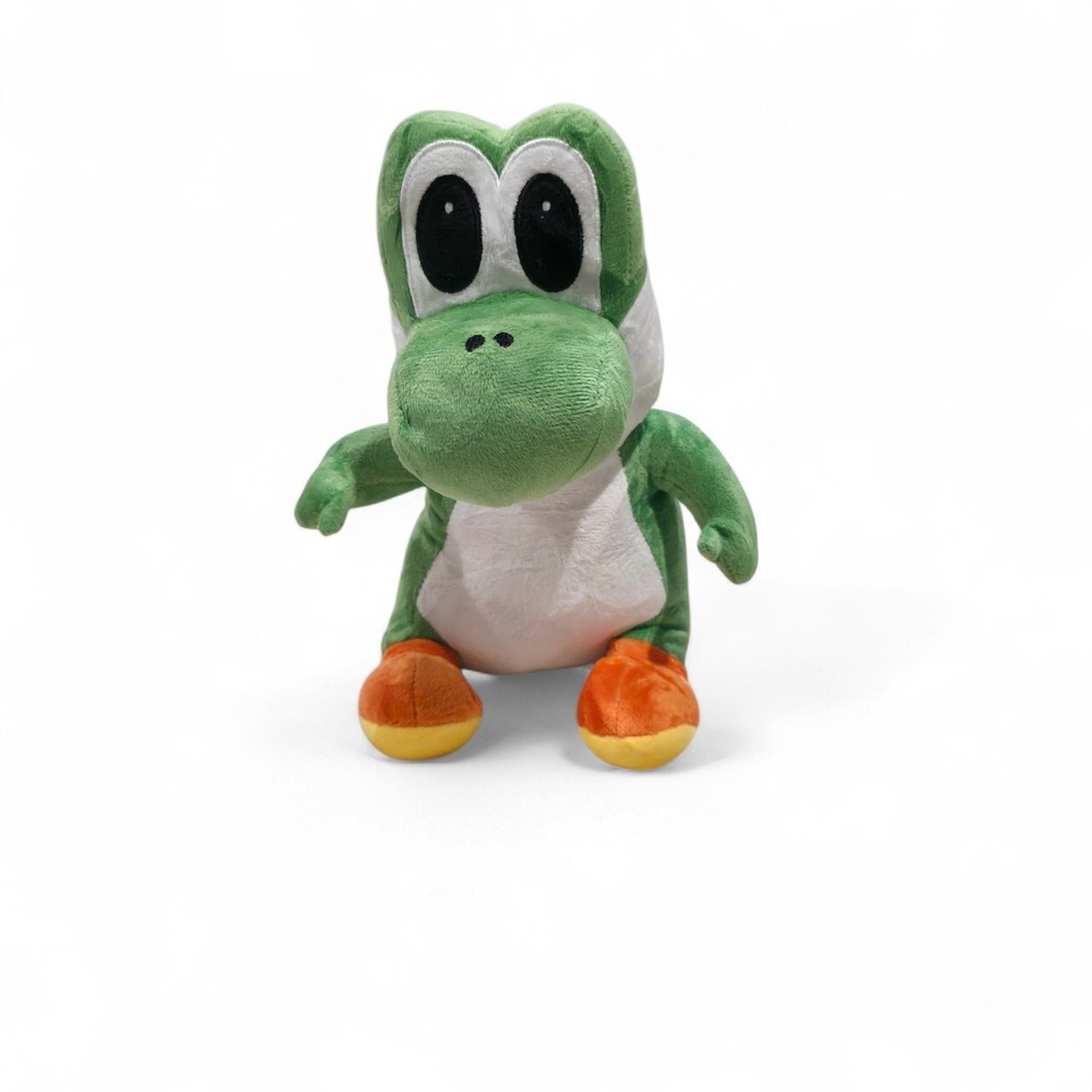 Super Mario Yoshi Green Dinosaur Plush Toy‎ 12 Inch Sitting Stuffed Animal